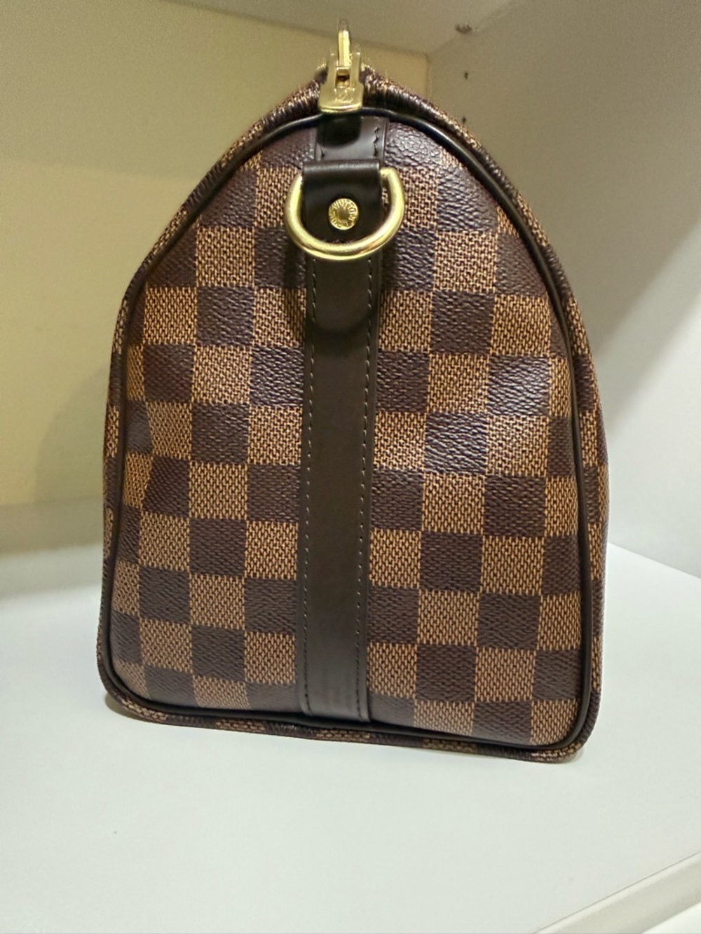 Louis Vuitton Speedy 25 Bandouliere in Damier Ebene - Picture 4 of 11